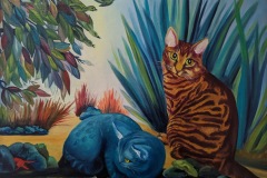 Deux_Chats_2023_50x60_OaL