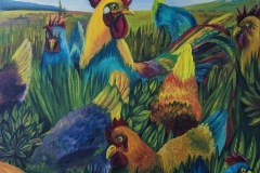 glueckliche-Huehnerschar_2022_50x50_OaL