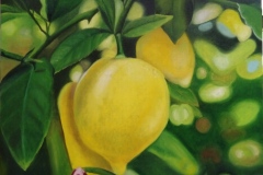 Schenkt-dir-das-Leben-Zitronen-mach-Limonade-daraus-2020-50x50cm-Oel-auf-Leinwand