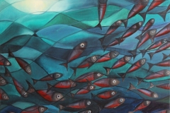 Fischschwarm_im_Atlantik_2018_70x70