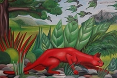 Auf der Pirsch, 2015, 60x80, Oel auf Leinwand